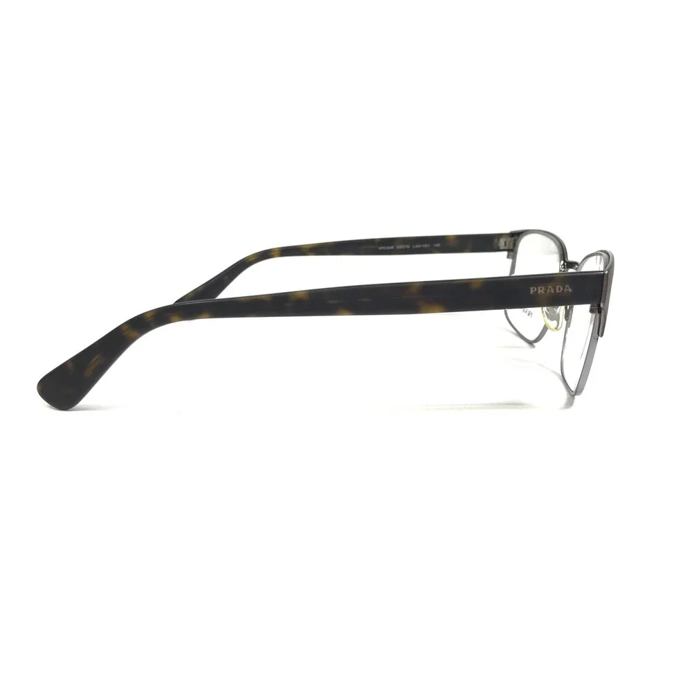 PRADA Eyeglasses Frames VPR 64R LAH-1O1 Square Tortoise Full Rim 53-19-145